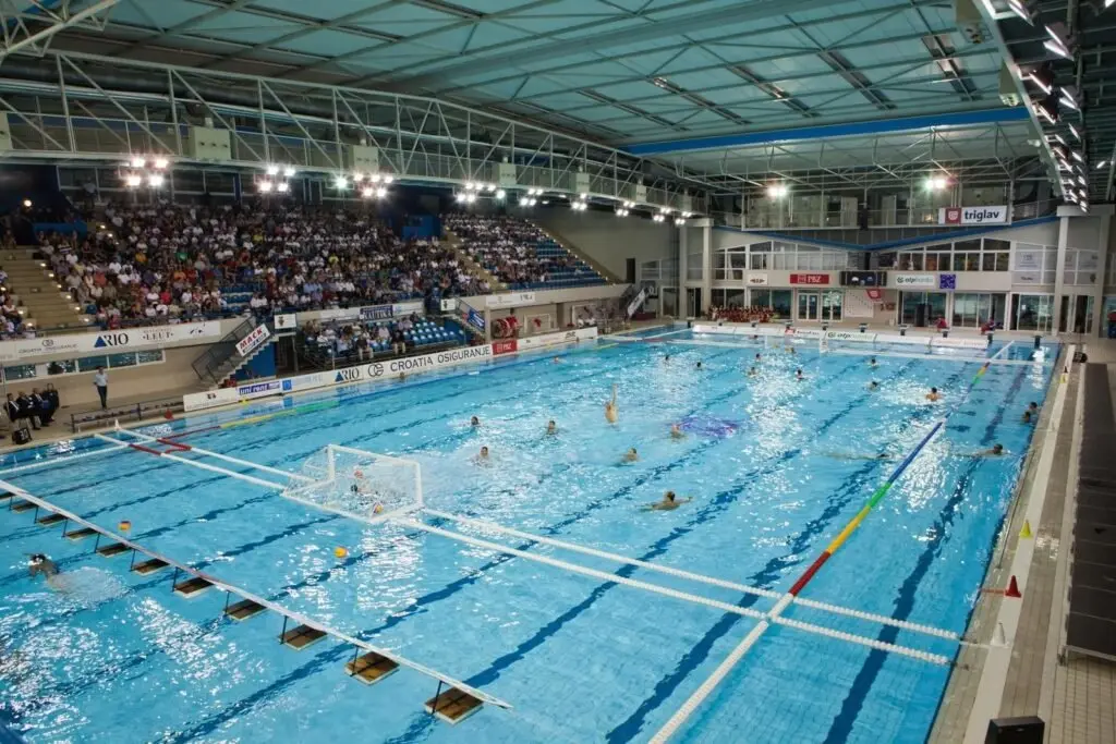 The Gruž swimming pool in Dubrovnik